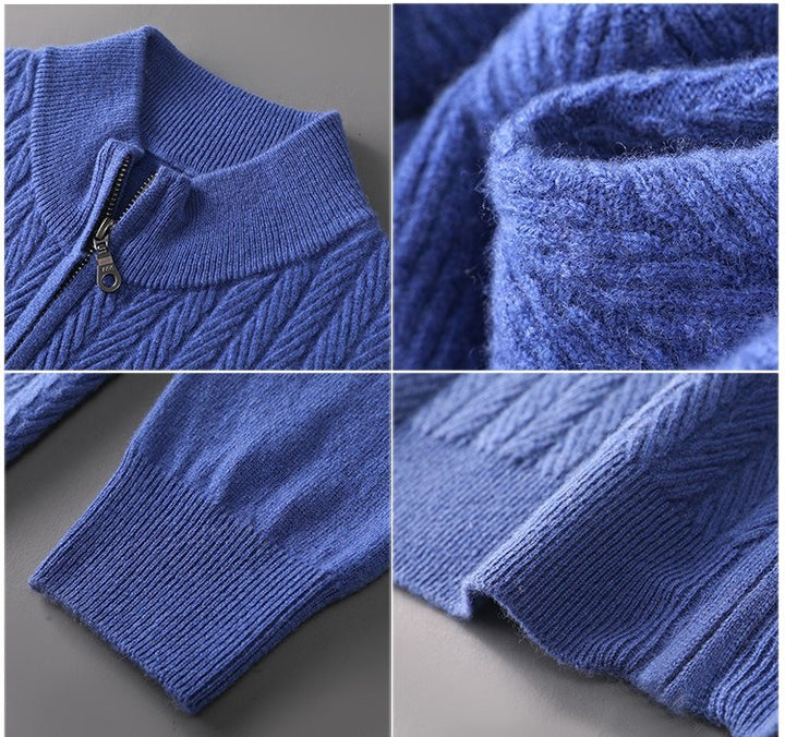 Men's Premium Full-Zip Cardigan