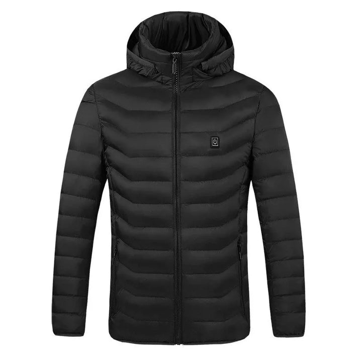 Unisex Heated Winter Jacket with USB and Heat Settings