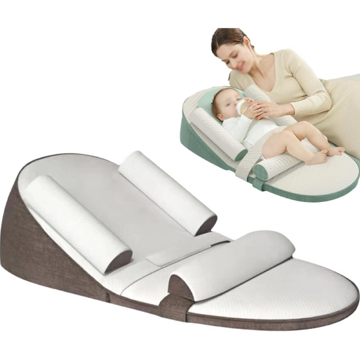 Infant side sleeper pillow for newborn comfort & support. Ideal baby sleep aid, gentle reflux & head shaping.