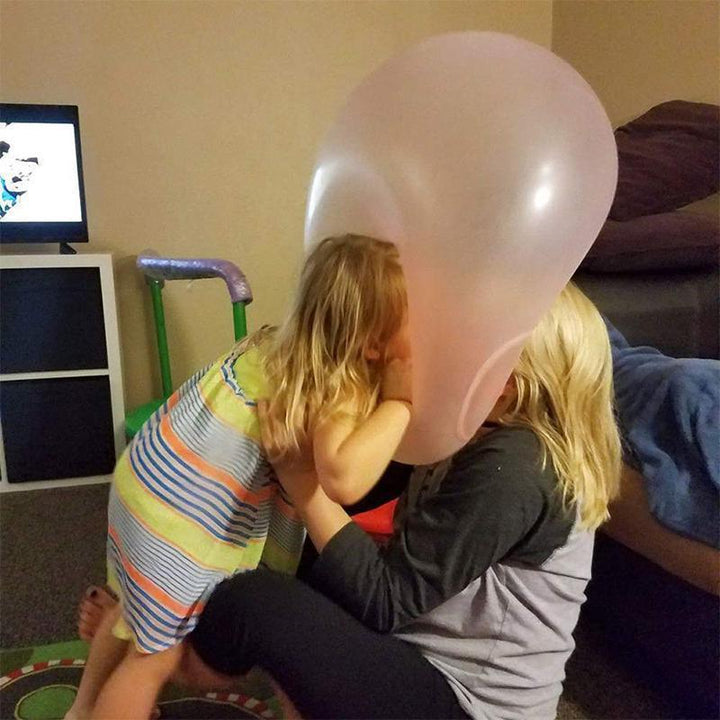 Reusable giant bubble ball, an exciting outdoor toy for kids' active play, parties, and summer fun.