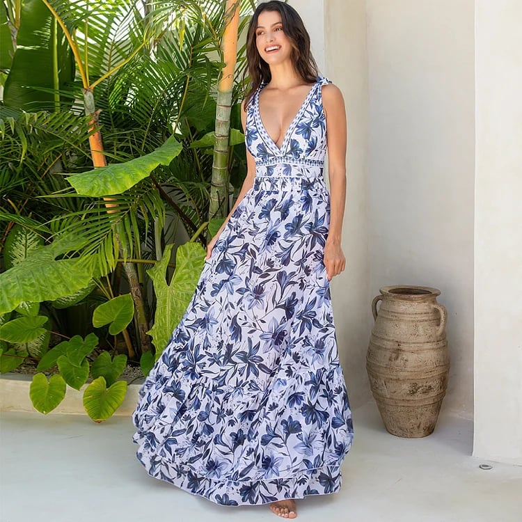 Modest women's two-piece swimsuit set with a stylish matching beach skirt cover-up.