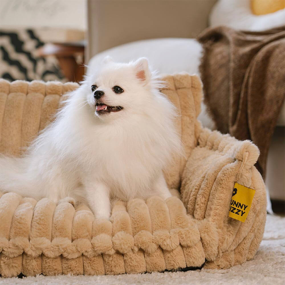 Large Orthopedic Fluffy Dog Pillow Sofa Bed for Dogs - Lexians