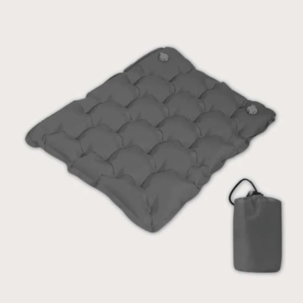 Lightweight inflatable travel seat cushion for ultimate comfort on the go, perfect for portable outdoor adventures.