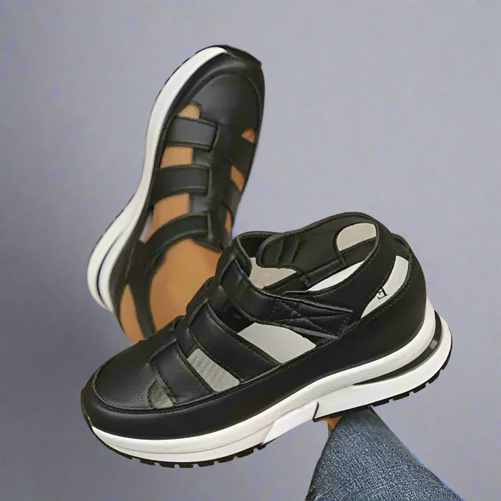 Madison women's cutout platform sneakers, breathable spring shoes, casual comfortable Ash New York everyday sneakers