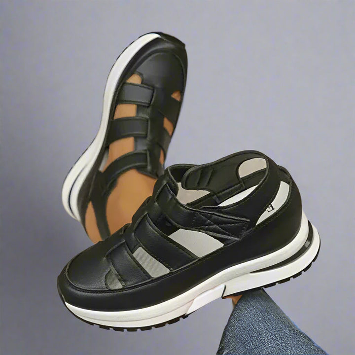 Madison women's cutout platform sneakers, breathable spring shoes, casual comfortable Ash New York everyday sneakers