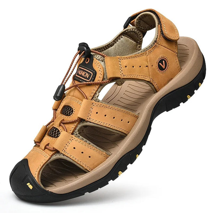 Men's Outdoor Trekking Sandals with Mesh Upper