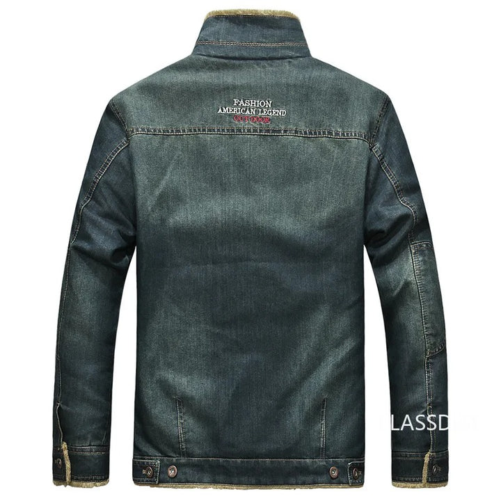 Men's Fleece Lined Denim Jacket