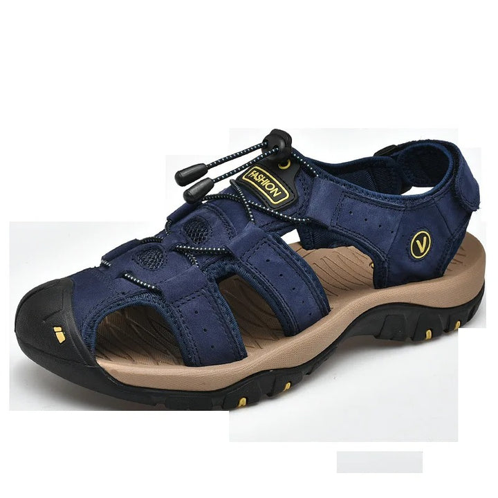 Men's Outdoor Trekking Sandals with Mesh Upper