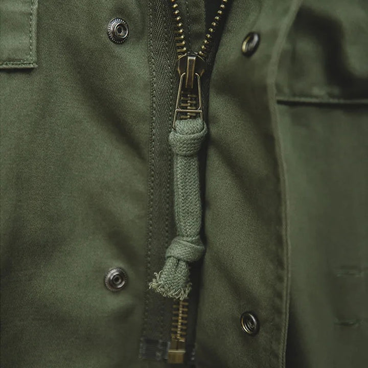 Men's Classic Multi-Pocket Field Jacket - Timeless Utility