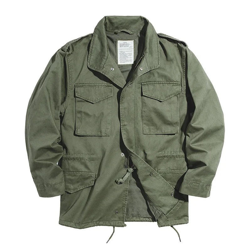 Men's Classic Multi-Pocket Field Jacket - Timeless Utility