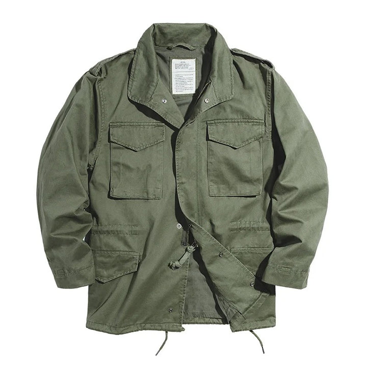 Men's Classic Multi-Pocket Field Jacket - Timeless Utility