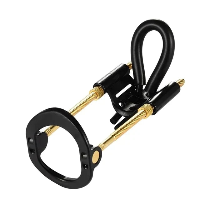 Male traction device for natural enhancement, promoting growth & men's health.