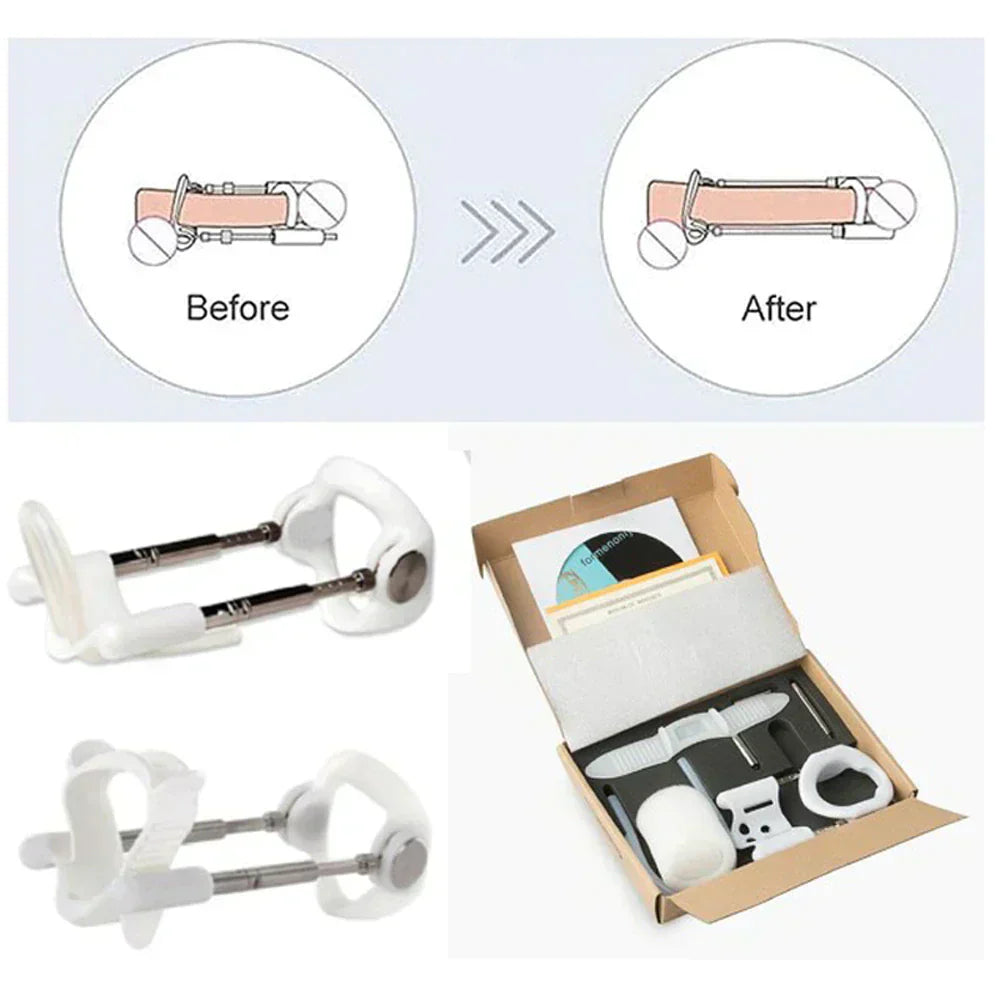 Boost body confidence with this discreet male traction device for natural male enhancement.