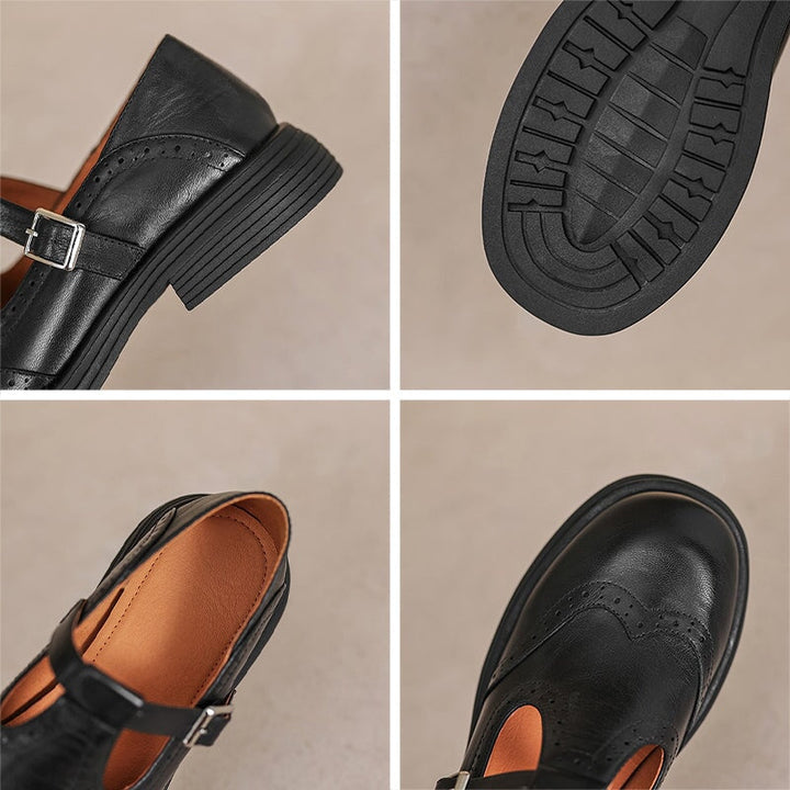 Slip-resistant women's Mary Jane sandals, comfortable and classic for casual summer footwear.