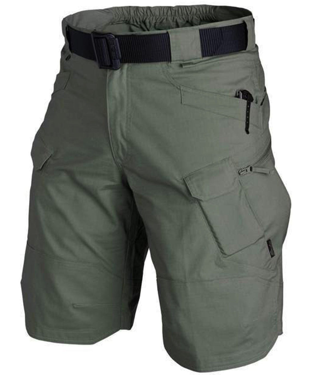 Lightweight men's polyester adventure shorts, ideal for travel and summer casual wear