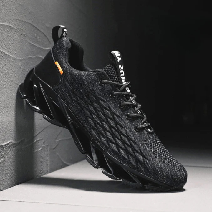 New4 men's active wear running shoes. Comfortable athletic footwear with advanced performance grip sole.