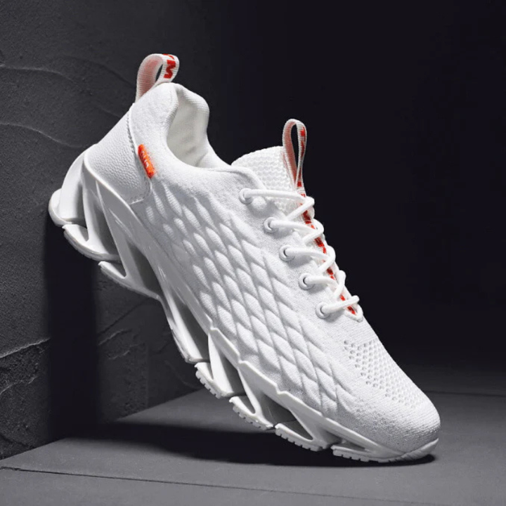 High-performance men's running shoes, ideal for athletes. Features superior grip and cushioned comfort.