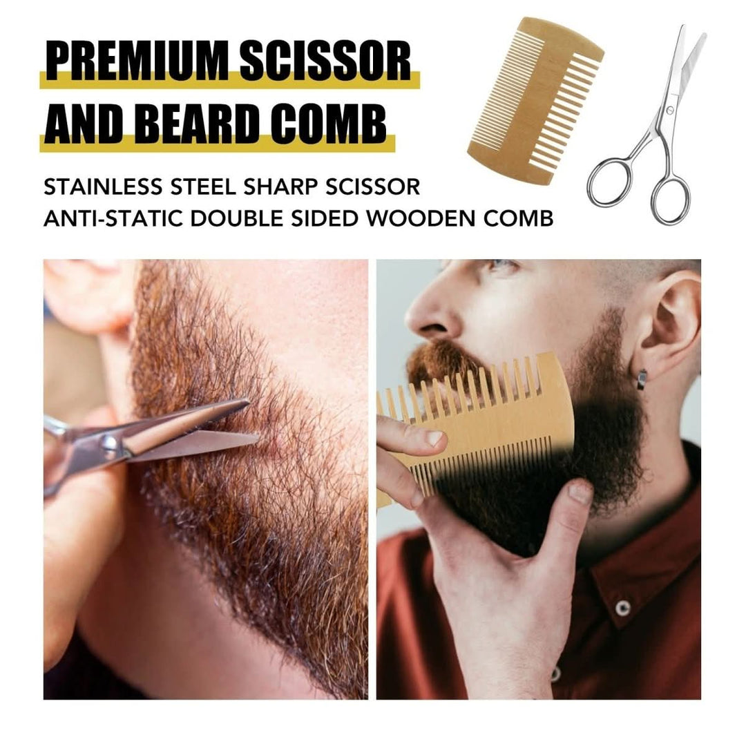 Transform your beard with Men's Growth Kit. From sparse to thick, healthy, and strong facial hair.