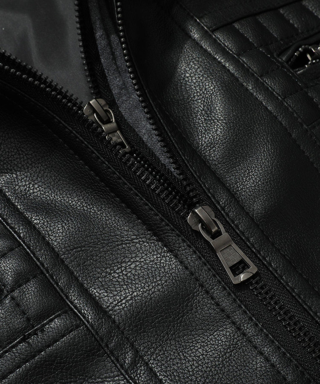 Men's fashion bomber jacket, burgundy PU leather, with a stand-up collar and detachable hood option.