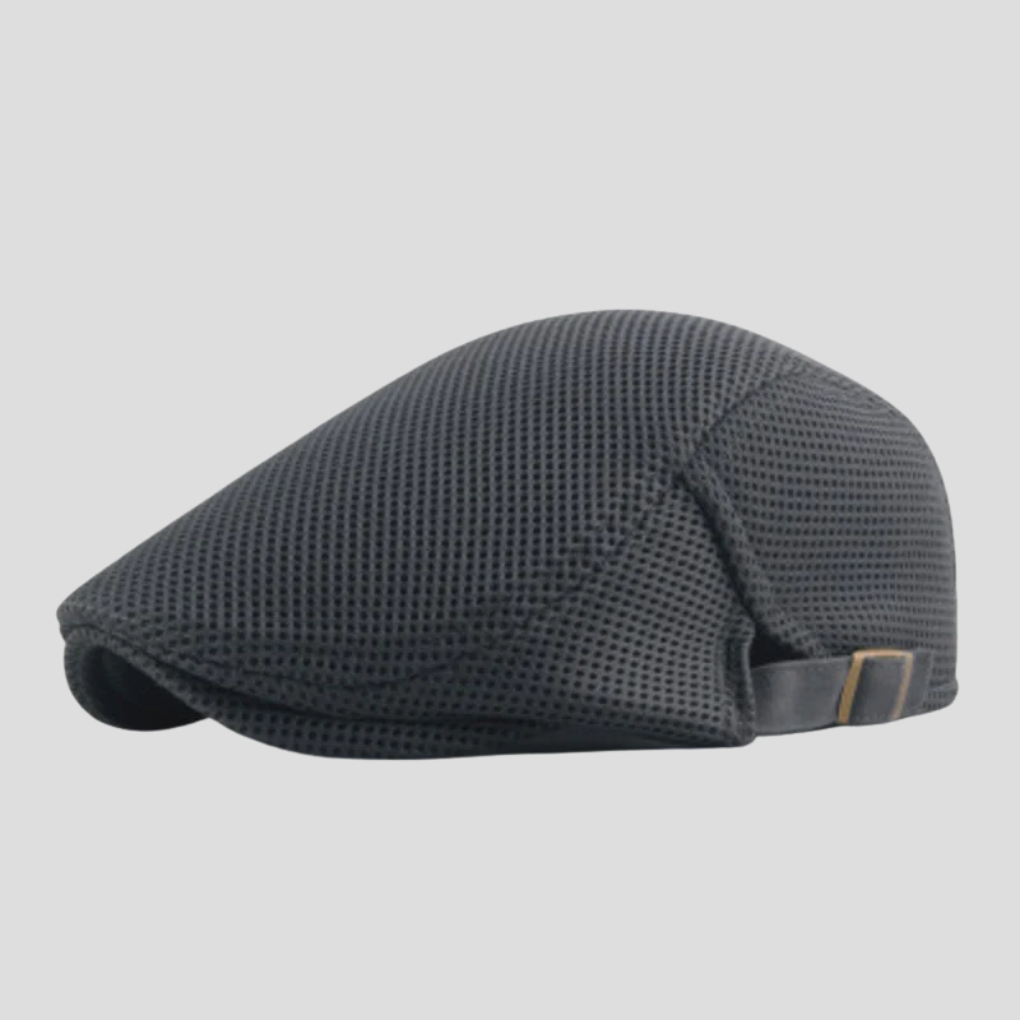 Durable men's classic mesh cap, built for everyday comfort & breathable sun protection, adjustable for perfect fit.