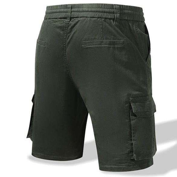 Stylish men's casual shorts made from a cotton blend, offering ultimate comfort and versatility.