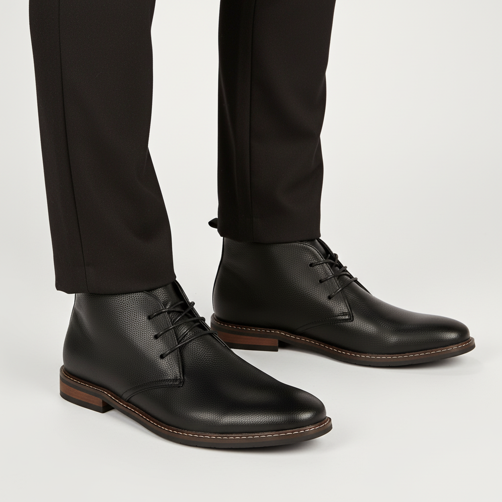 Timeless men's classic desert boots, designed for ultimate comfort and enduring style in everyday fashion.