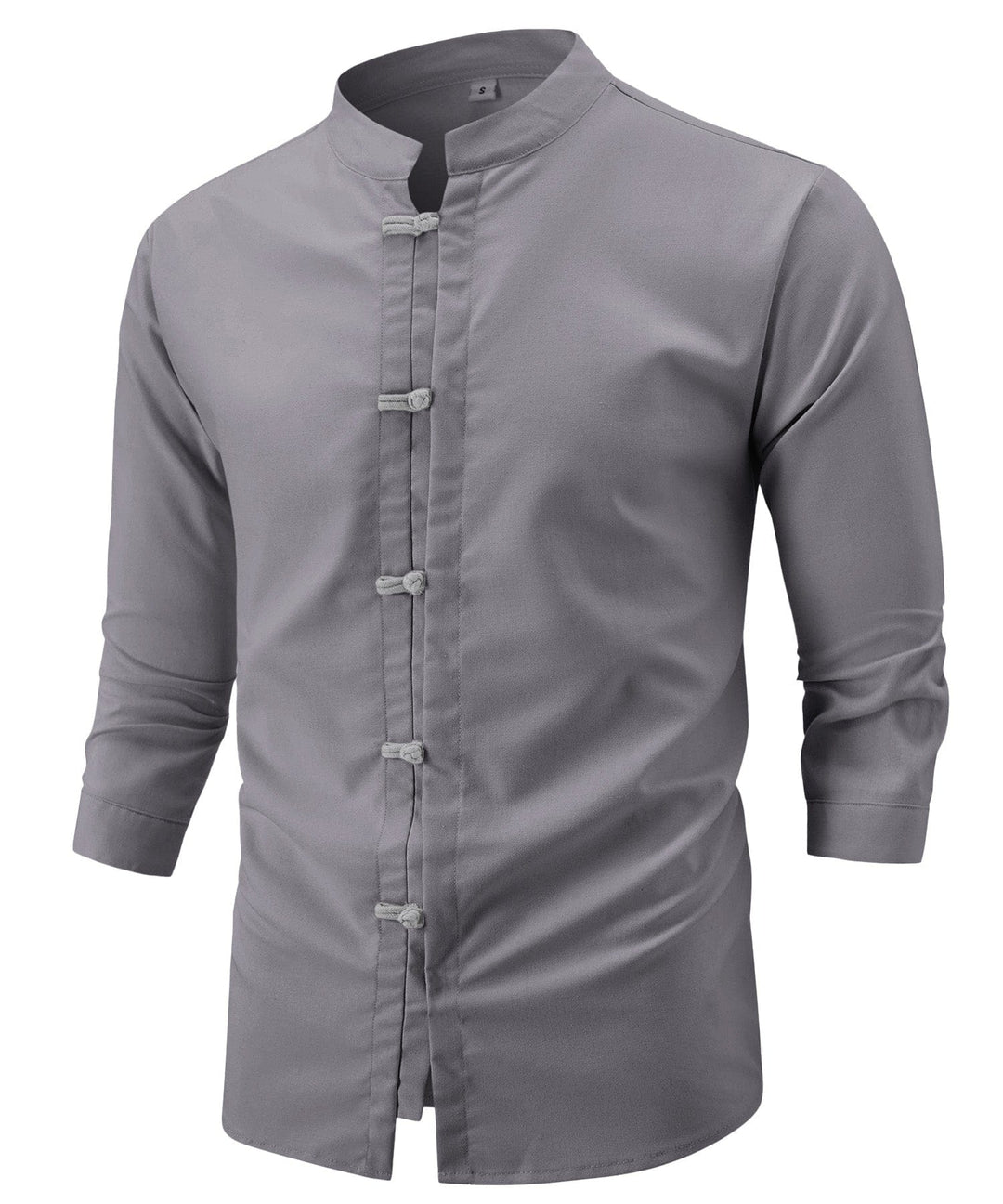 Everyday men's short-sleeve casual shirt, Classic Fusion style, comfortable button-up polo for summer.