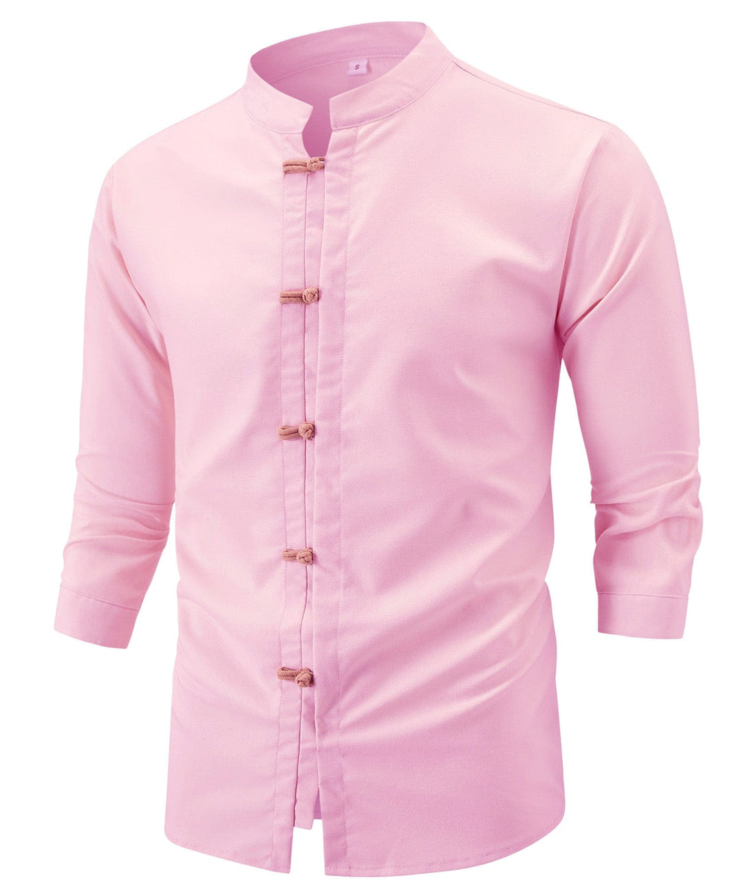 Men's apparel: Classic Fusion short-sleeve button-up casual shirt, comfortable for spring everyday wear.