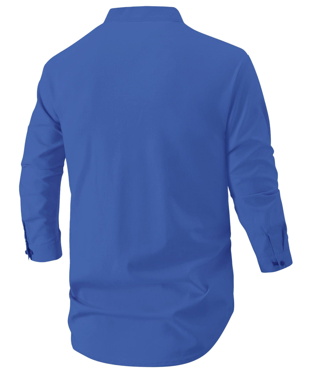 Men's Classic Fusion short-sleeve button-up shirt, comfortable casual polo, ideal for spring apparel.