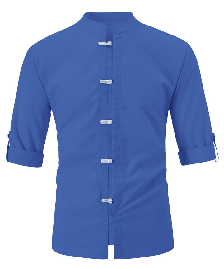 Men's Classic Fusion button-up casual shirt, short sleeve, perfect for comfortable everyday spring apparel.