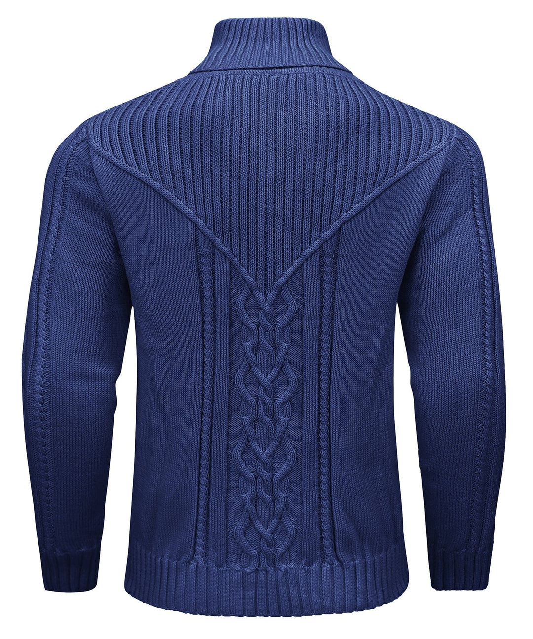Collection of men's classic knit pullover sweaters in various colors, ideal for fall/winter fashion