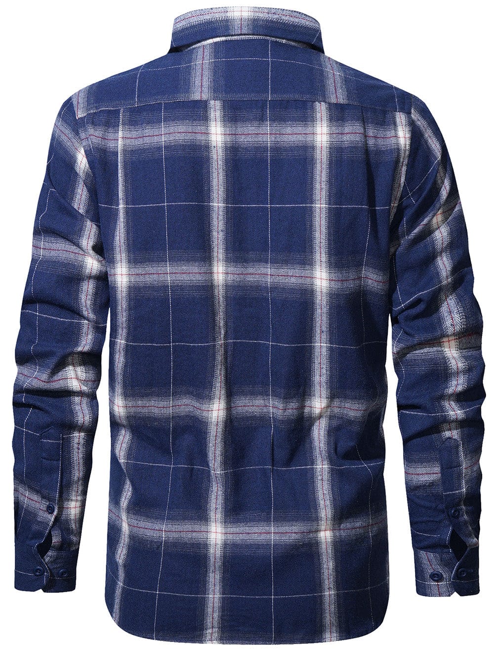 Classic plaid flannel shirt for men, a versatile cotton blend top for various casual settings