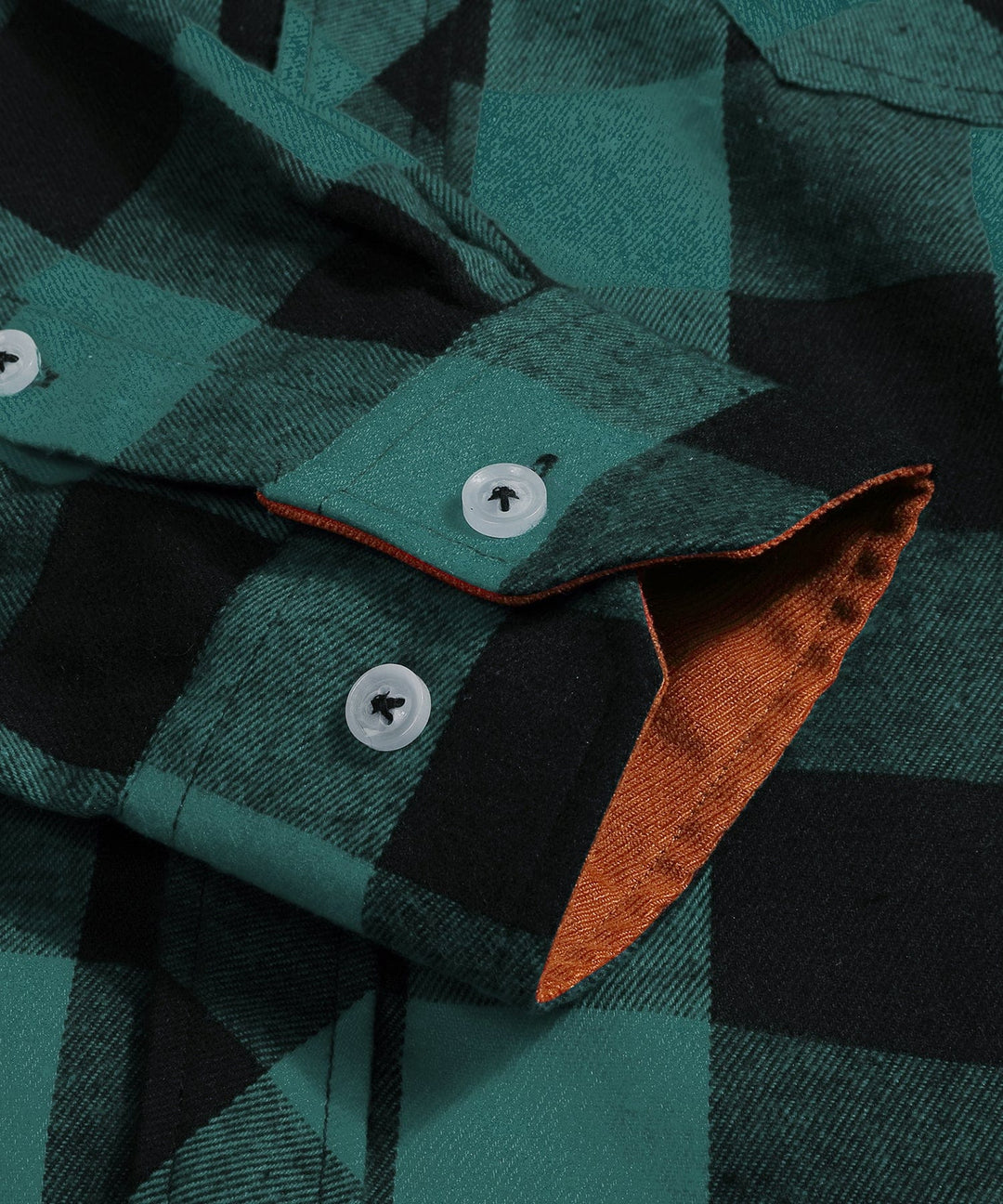 Men's classic plaid flannel shirt, relaxed fit, shown unbuttoned over a t-shirt
