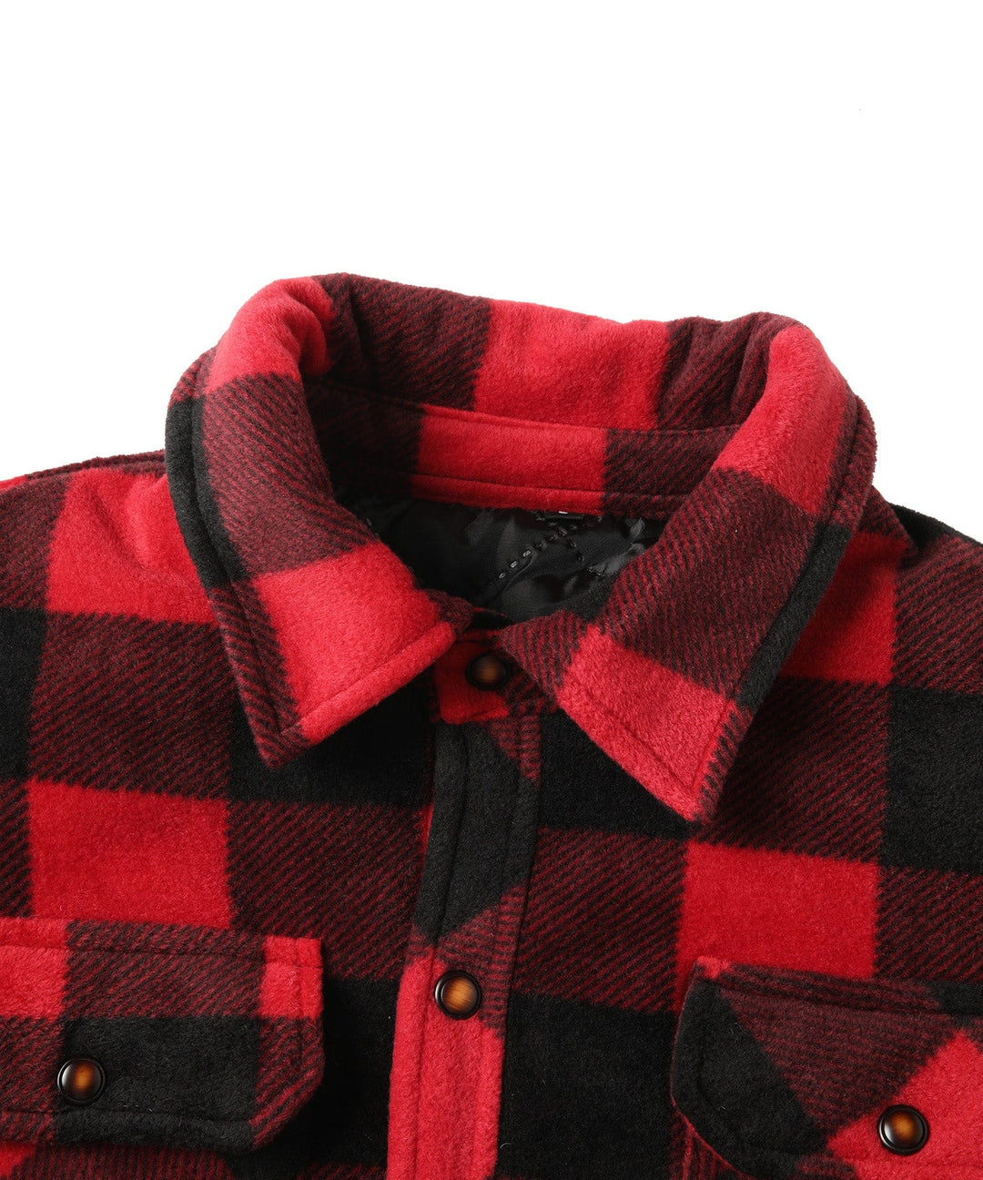 A versatile men's red plaid flannel shirt suitable for layering, featuring a relaxed fit and durable construction.