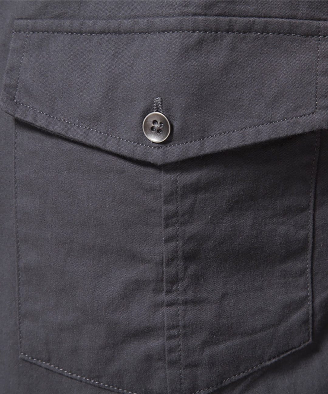 Everyday men's shirt: a premium cotton blend top in forest green, suitable for all seasons.