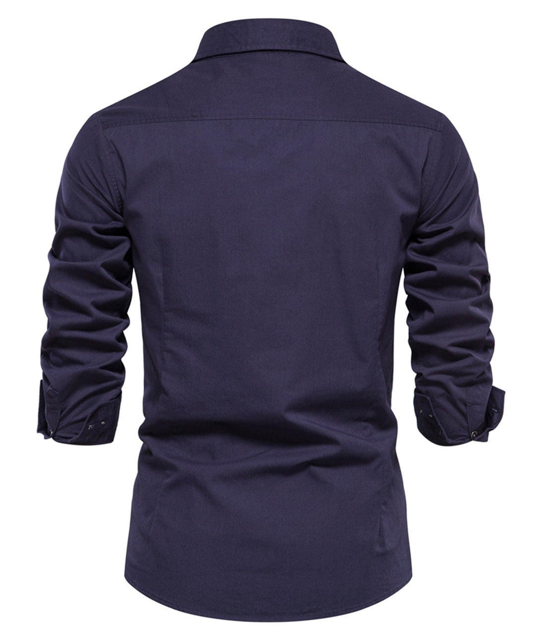 Men's fashion: a premium cotton blend casual shirt in a relaxed fit, paired with jeans.