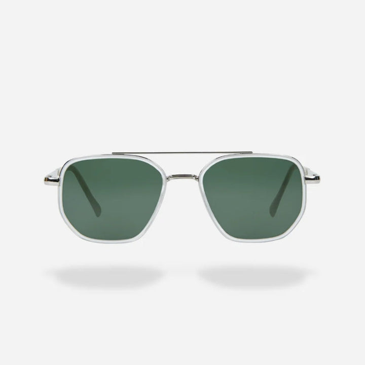 Pair of men's classic polarized urban sunglasses, ideal for sun protection and enhancing any men's fashion look