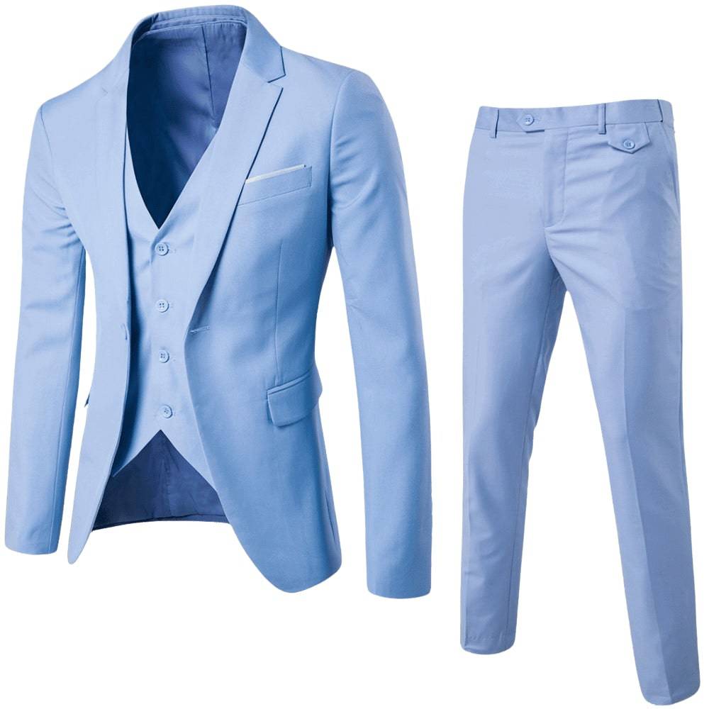 Stylish men's suit for spring fashion, a quintessential piece for formal wear and professional events