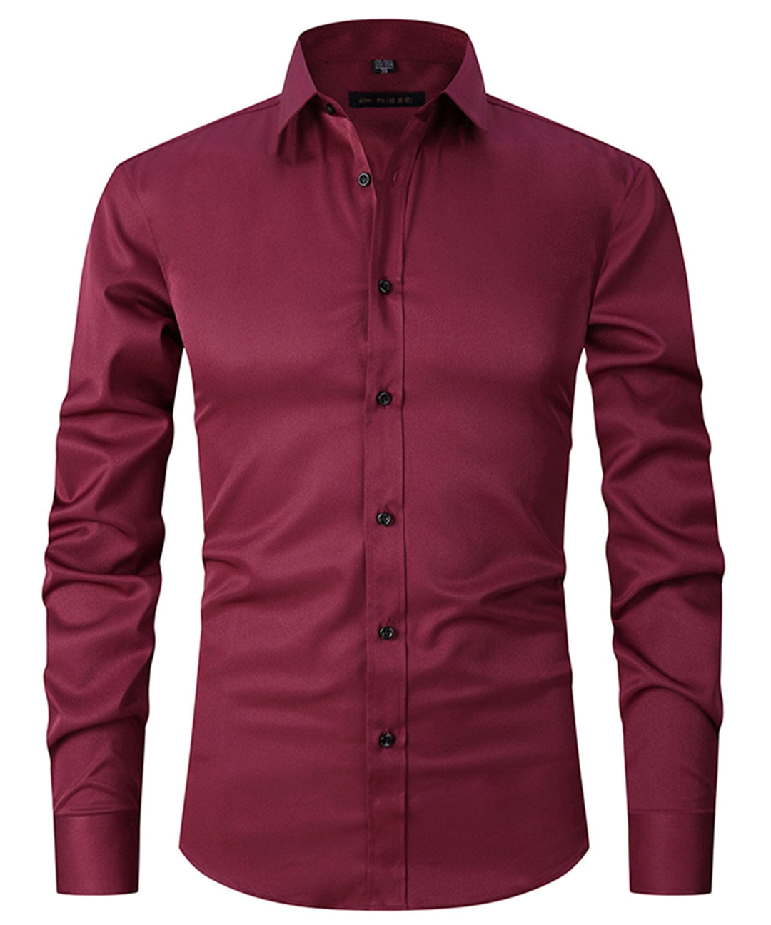 Casual men's green button-up shirt with a pocket, offering a comfortable and stylish everyday look.