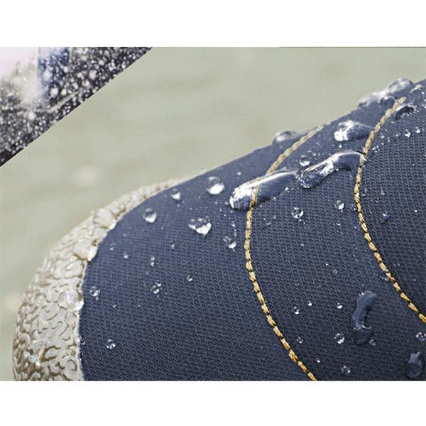 Pair of men's snow boots with cotton exterior, ideal for casual winter footwear