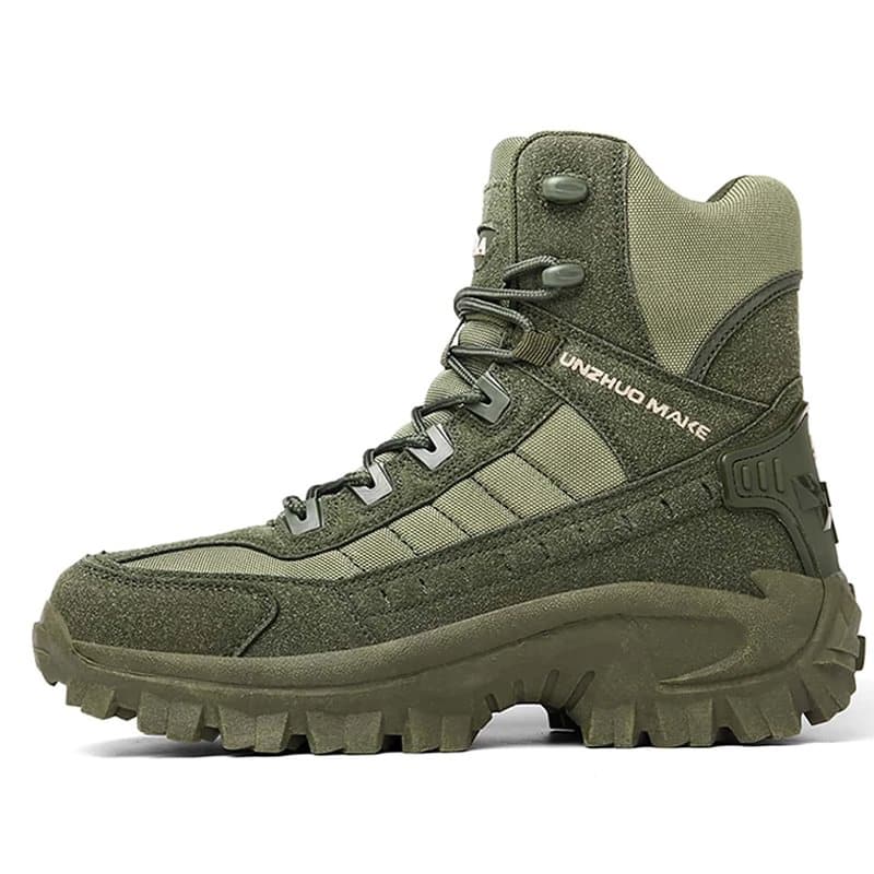 Men's durable hiking & work boots, designed for tough environments and long-lasting wear.