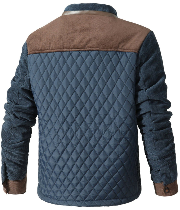 Fashionable men's tactical jacket in dual tone, ideal for everyday carry