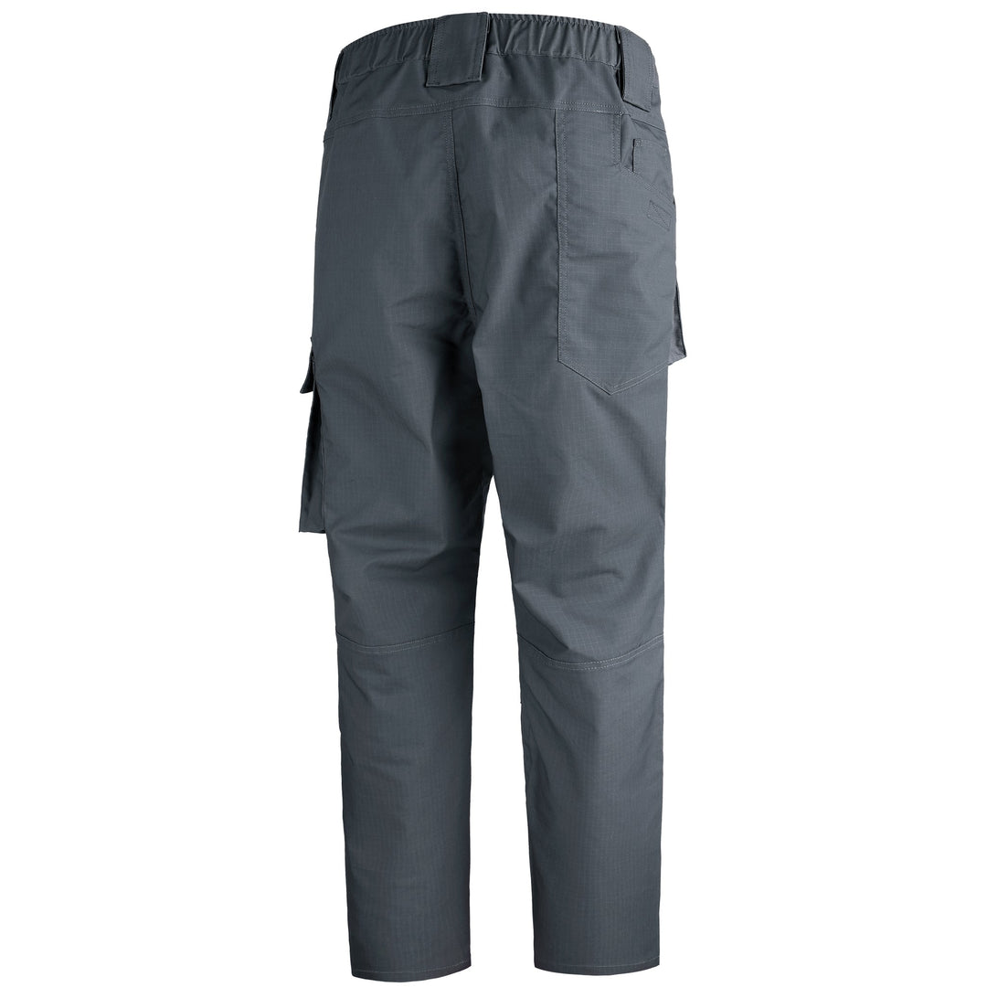 Folded men's lightweight casual pants in a versatile beige, suitable for hiking or daily wear.