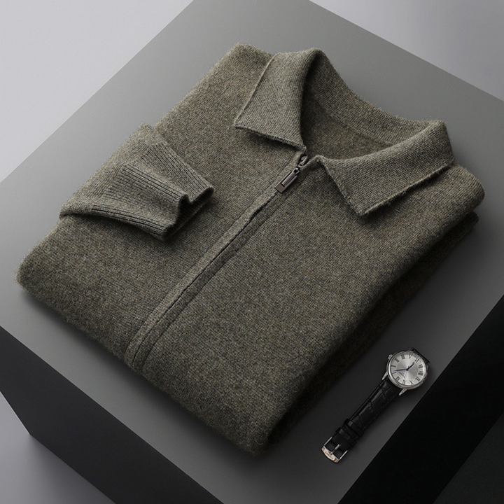 Men's lightweight casual jacket made from cloud soft merino wool, perfect for layering