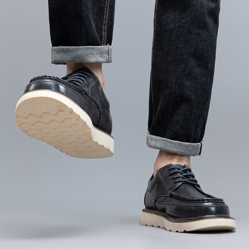 Grey men's casual boots, a timeless and comfortable accessory for any modern man