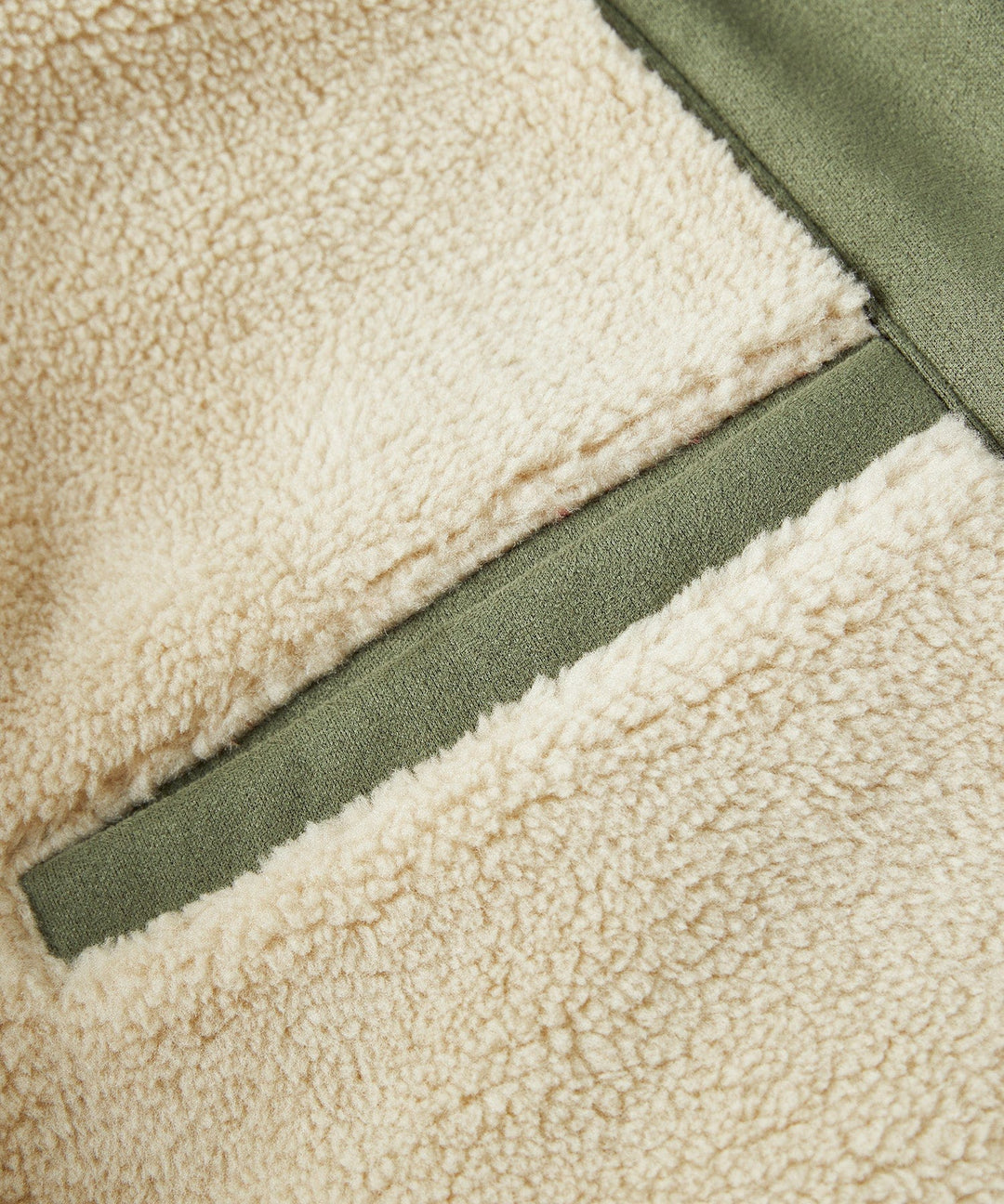 Detail of zipper and buttons on men's outdoor Ranger Jacket