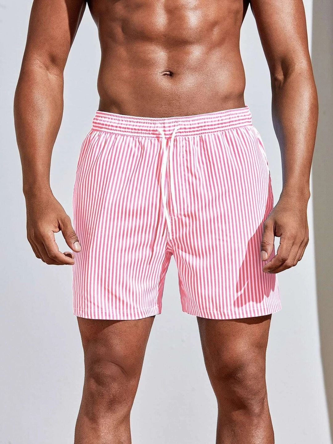 Men's multi-color casual summer shorts, comfortable & stylish relaxed fit for warm weather.