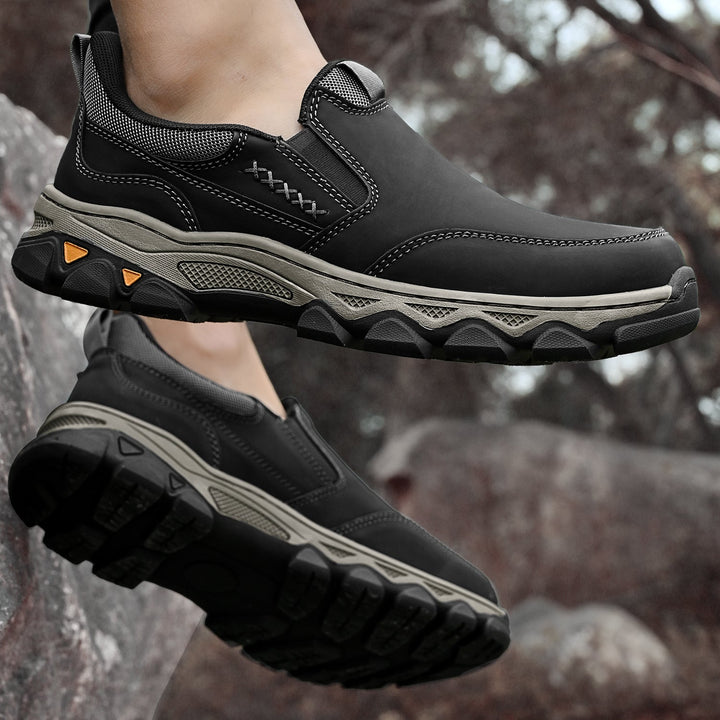 Orthopedic men's slip-on shoes, perfect for improving walking posture