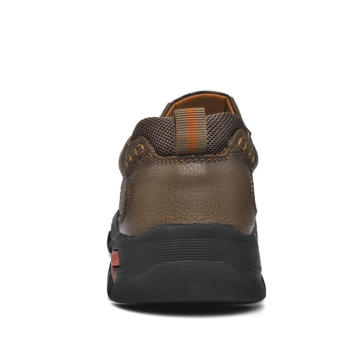 Interior view of a Men's Orthopedic Comfort Boot, showing cushioned insole for pain relief