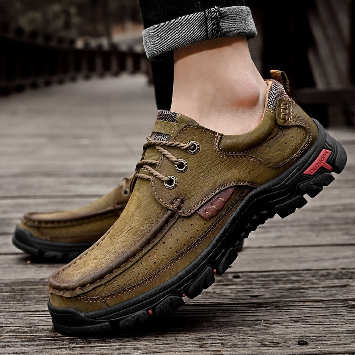 Orthopedic men's boots with memory foam, superior comfort, modern design